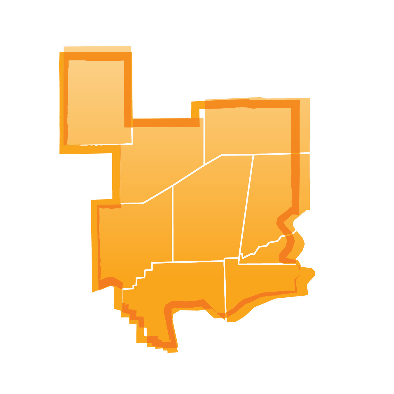 our region map